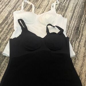 2 Honeylove lift wear tanks both size xl